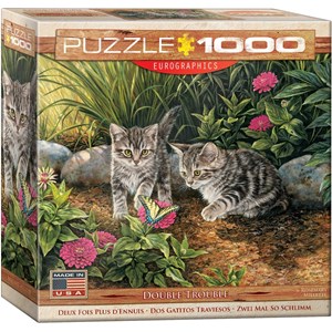 Eurographics (8000-0796) - "Zwei mal so schlimm" - 1000 Teile Puzzle