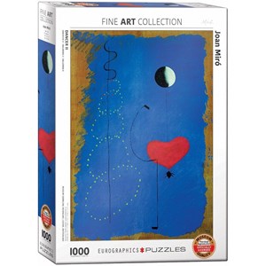 Eurographics (6000-0854) - Joan Miro: "Ballerina II" - 1000 Teile Puzzle