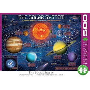 Eurographics (6500-5369) - "Sonnensystem" - 500 Teile Puzzle