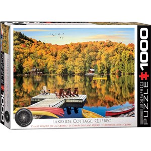 Eurographics (6000-5427) - "Idyllischer Seeblick" - 1000 Teile Puzzle