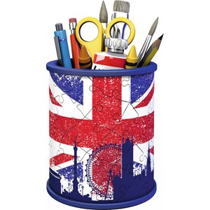 Ravensburger (11153) - "Pencil Cup, Union Jack" - 54 Teile Puzzle