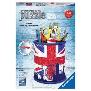 Ravensburger (11153) - "Pencil Cup, Union Jack" - 54 Teile Puzzle