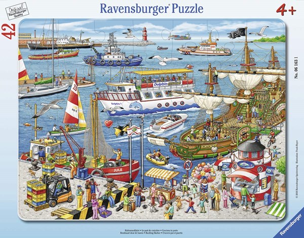 Ravensburger (06163) - "Hafenrundfahrt" - 42 Teile Puzzle