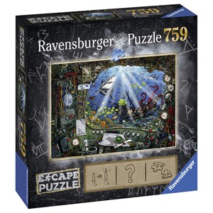 Ravensburger (19959) - "ESCAPE Sous lEan" - 759 Teile Puzzle