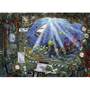 Ravensburger (19959) - "ESCAPE Sous lEan" - 759 Teile Puzzle
