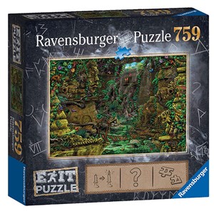 Ravensburger (19951) - "Tempel in Angkor Wat" - 759 Teile Puzzle