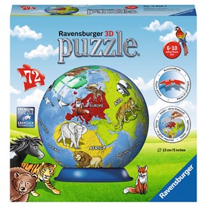 Ravensburger (11840) - "Kindererde" - 72 Teile Puzzle