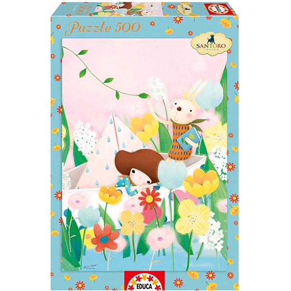 Educa (16727) - Santoro Gorjuss, Kori Kumi: "Dreamboat" - 500 Teile Puzzle