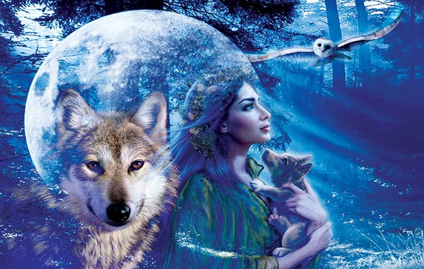 SunsOut (50062) - Andrew Farley: "Mystisches Mondlicht" - 500 Teile Puzzle