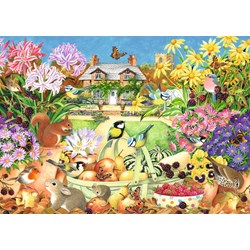 Falcon (11235) - Claire Comerford: "Die Jahreszeiten in Gärten" - 1000 Teile Puzzle