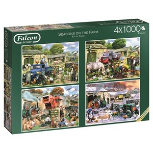Falcon (11181) - Kevin Walsh: "Seasons on the Farm" - 1000 Teile Puzzle