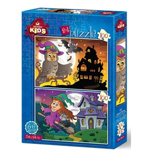 Art Puzzle (4517) - "Halloween" - 100 Teile Puzzle