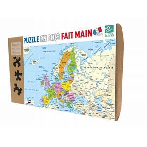 Puzzle Michele Wilson (K74-50) - "Map of Europe" - 50 Teile Puzzle