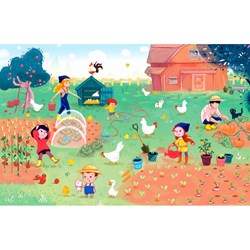 Puzzle Michele Wilson (K684-50) - "Pumpkin Family" - 50 Teile Puzzle