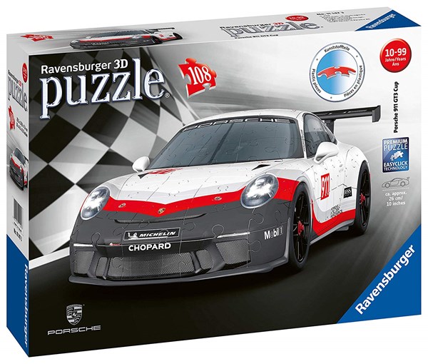 Ravensburger (11147) - "Porsche 911 GT3 Cup" - 108 Teile Puzzle