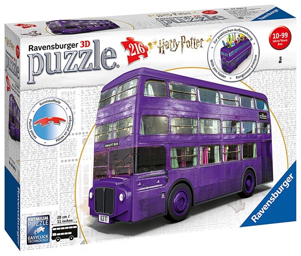 Ravensburger (11158) - "Harry Potter, Magicobus" - 216 Teile Puzzle