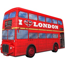 Ravensburger (12534) - "London Bus" - 216 Teile Puzzle