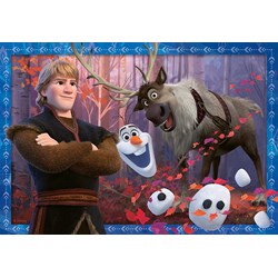 Ravensburger (05010) - "Frostige Abenteuer, Die Eiskönigin 2" - 24 Teile Puzzle