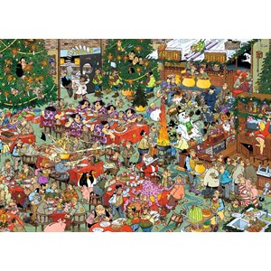 Jumbo (19080) - "Weihnachtsgeschenk" - 1000 Teile Puzzle