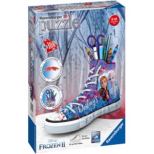 Ravensburger (12121) - "Sneaker, Die Eiskönigin 2" - 108 Teile Puzzle