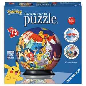 Ravensburger (11785) - "Pokemon" - 72 Teile Puzzle