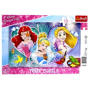 Trefl (31279) - "Disney Princess" - 15 Teile Puzzle
