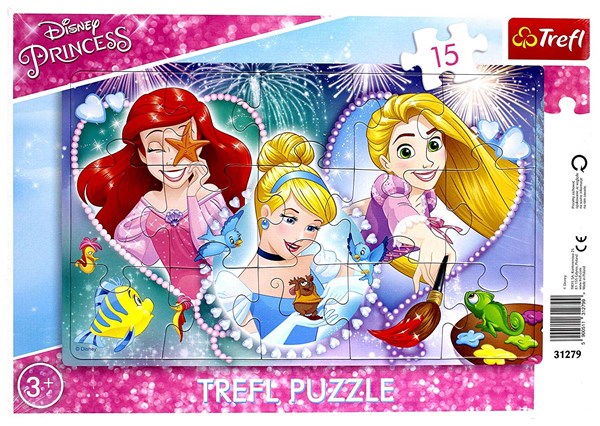Trefl (31279) - "Disney Princess" - 15 Teile Puzzle