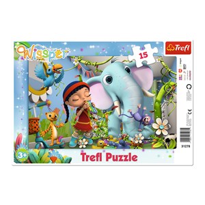 Trefl (B07GGGYWB5) - "Wissper" - 15 Teile Puzzle