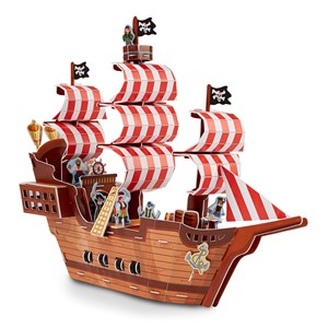 Melissa and Doug (9045) - "Pirate Ship" - 100 Teile Puzzle