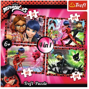 Trefl (34279) - "Friendship and adventure" - 54 80 104 Teile Puzzle