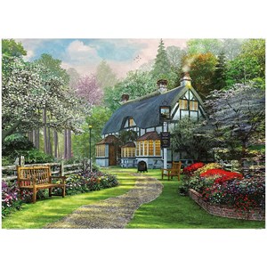 King International (85514) - Dominic Davison: "Cottages" - 1000 Teile Puzzle