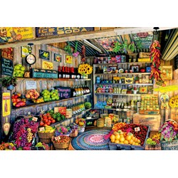 Educa (17128) - Aimee Stewart: "Lebensmittelmarkt" - 2000 Teile Puzzle
