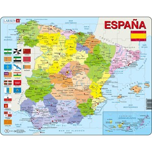 Larsen (K85-ES) - "Spanien" - 70 Teile Puzzle