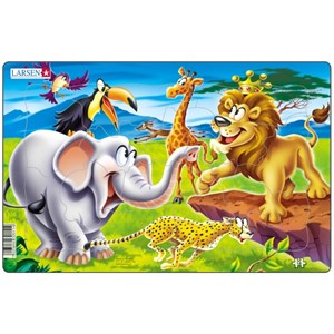 Larsen (U11-1) - "Safari" - 14 Teile Puzzle