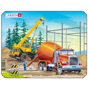 Larsen (Z3-2) - "Construction" - 7 Teile Puzzle