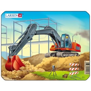 Larsen (Z3-1) - "Construction" - 7 Teile Puzzle
