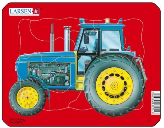 Larsen (Z1-4) - "Tractor" - 10 Teile Puzzle