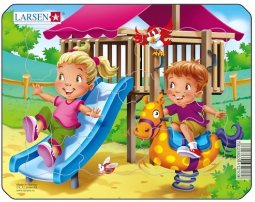 Larsen (Z10-4) - "Playground" - 7 Teile Puzzle
