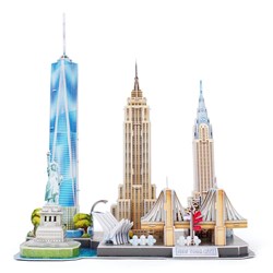 Cubic Fun (MC255h) - "New York" - 123 Teile Puzzle