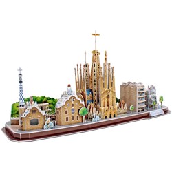 Cubic Fun (MC256h) - "Barcelona" - 186 Teile Puzzle