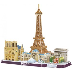 Cubic Fun (MC254h) - "Paris" - 114 Teile Puzzle