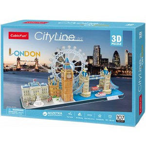 Cubic Fun (MC253h) - "London" - 107 Teile Puzzle