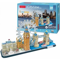 Cubic Fun (MC253h) - "London" - 107 Teile Puzzle