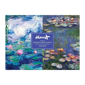 Chronicle Books / Galison (9780735358133) - Claude Monet: "Monet" - 500 Teile Puzzle