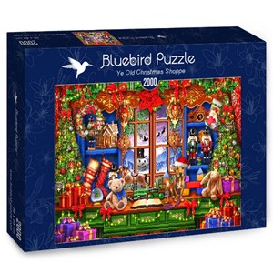 Bluebird Puzzle (70184) - Ciro Marchetti: "Ye Old Christmas Shoppe" - 2000 Teile Puzzle