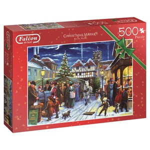 Falcon (11228) - Kevin Walsh: "Weihnachtsmarkt" - 500 Teile Puzzle