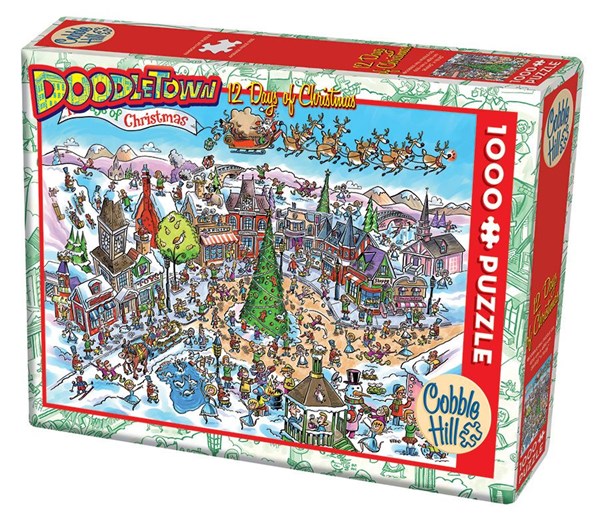 Cobble Hill (53505) - "Weihnachtszeit" - 1000 Teile Puzzle