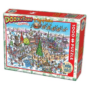 Cobble Hill (53505) - "Weihnachtszeit" - 1000 Teile Puzzle