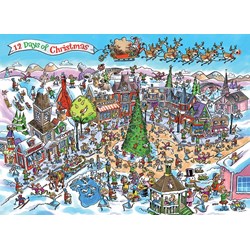Cobble Hill (53505) - "Weihnachtszeit" - 1000 Teile Puzzle