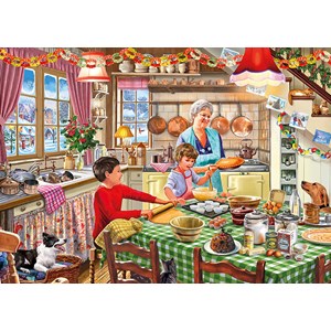 Gibsons (G3532) - "Backen mit Oma" - 500 Teile Puzzle